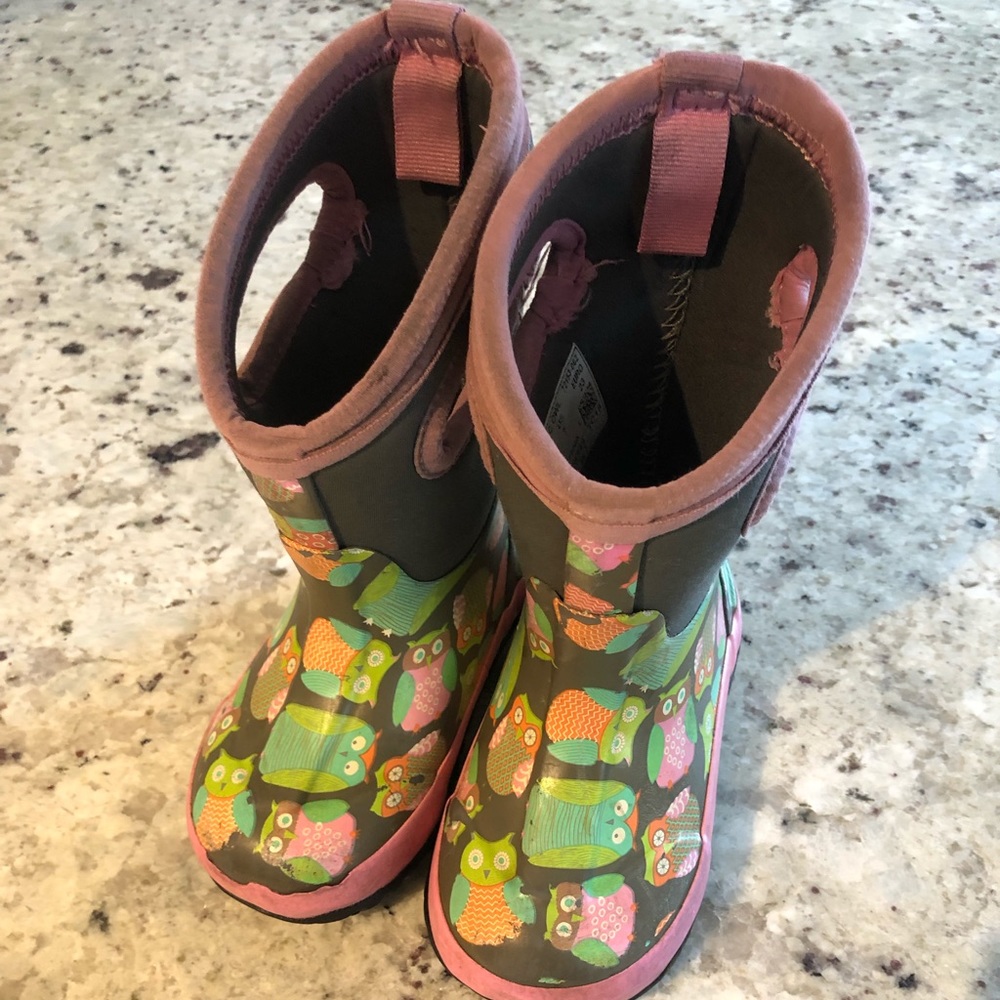BOGS Owl winter boots size 7